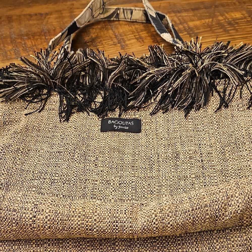 Bagolitas By Janice  Fringe Tote Bag